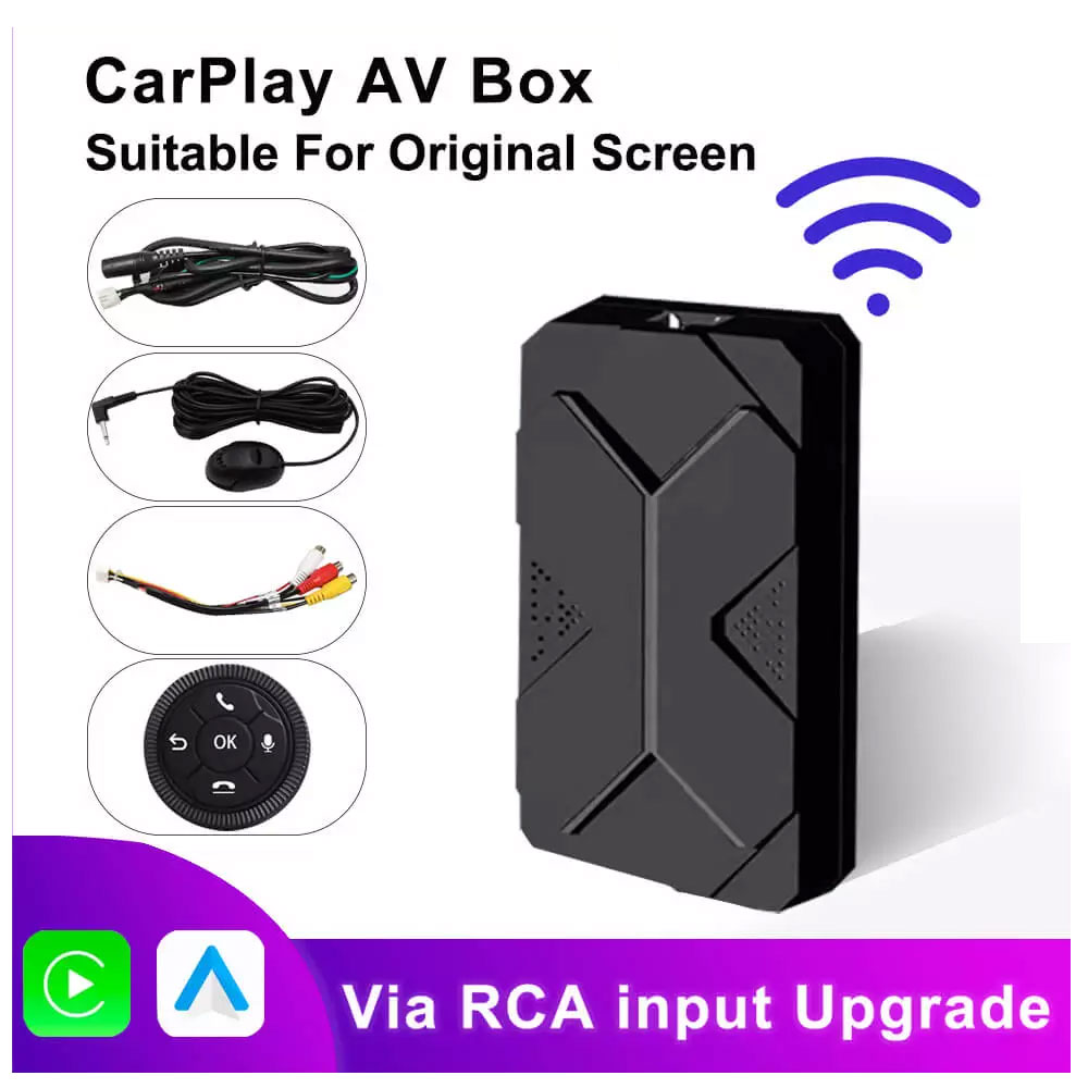 Βλησαρούλης Car Center - DIGITAL IQ CPAA_9000 Universal Wireless Apple CarPlay & Android Auto AV Box Via RCA