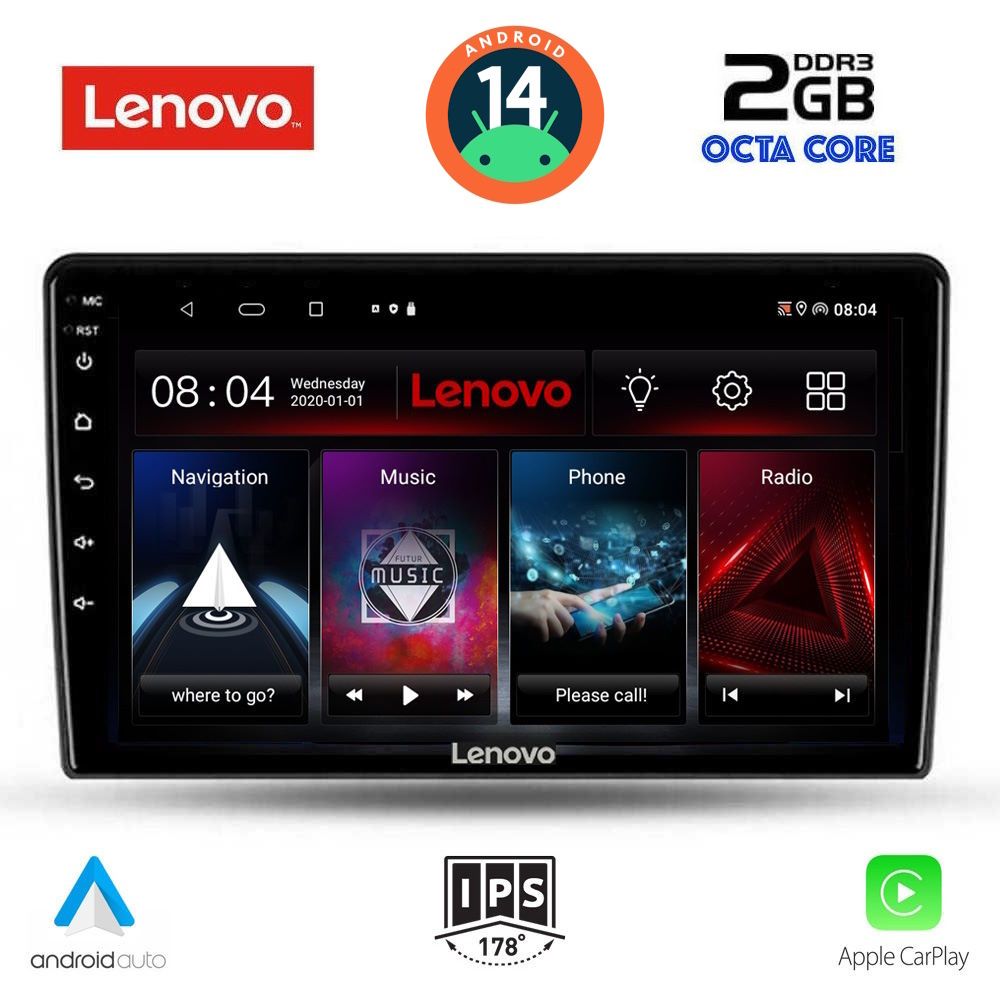 Βλησαρούλης Car Center - LENOVO LVF 5656_CPA (9inc) MULTIMEDIA TABLET for SSANGYANG REXTON mod. 2002-2006