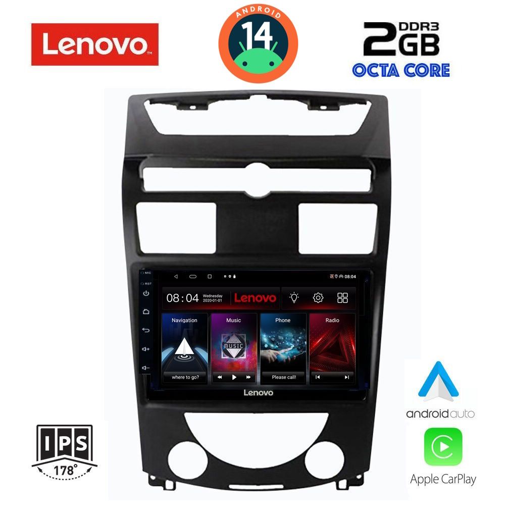 Βλησαρούλης Car Center - LENOVO LVF 5657_CPA (10inc) MULTIMEDIA TABLET for SSANGYANG REXTON mod. 2006-2015