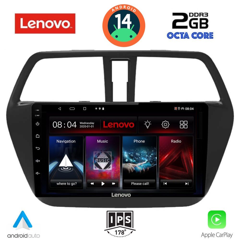 Βλησαρούλης Car Center - LENOVO LVF 5689_CPA (9inc) MULTIMEDIA TABLET for SUZUKI Sx4 SCROSS mod. 2014>