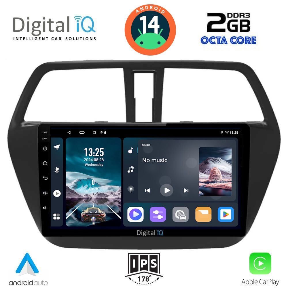Βλησαρούλης Car Center - DIGITAL IQ RTG 4689_CPA (9inc) MULTIMEDIA TABLET for SUZUKI Sx4 SCROSS mod. 2014>