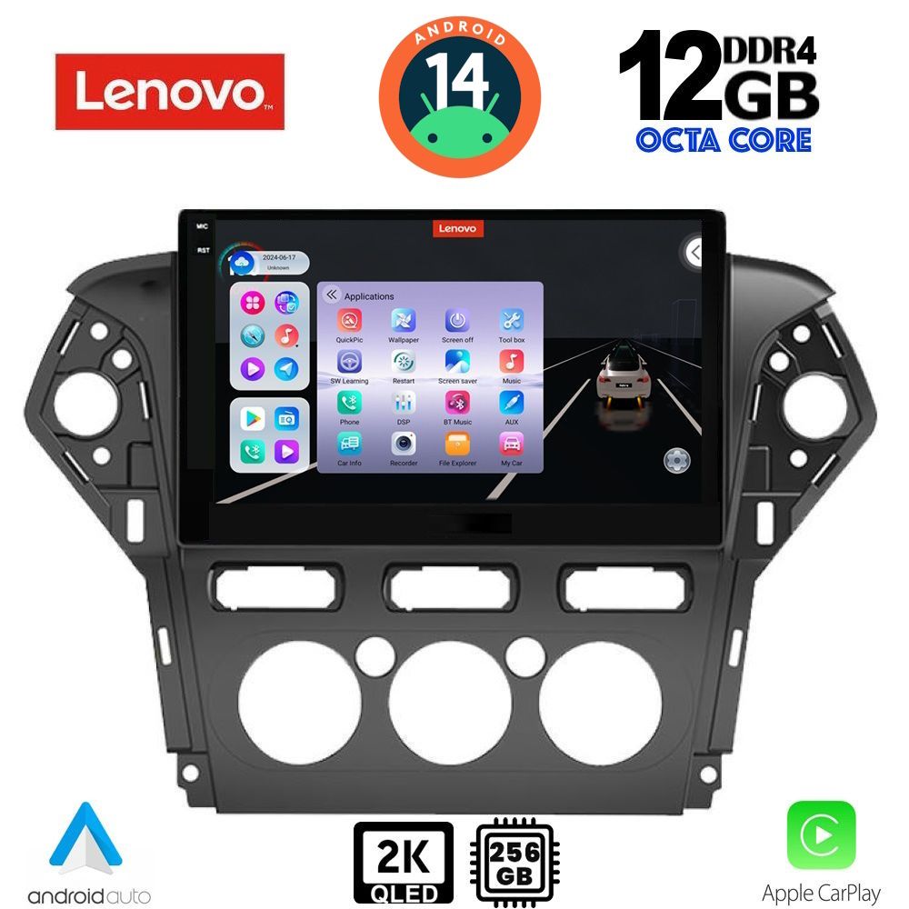 Βλησαρούλης Car Center - LENOVO SSZ 12163_CPA A/C (10inc) MULTIMEDIA TABLET for FORD MONDEO mod. 2011-2013