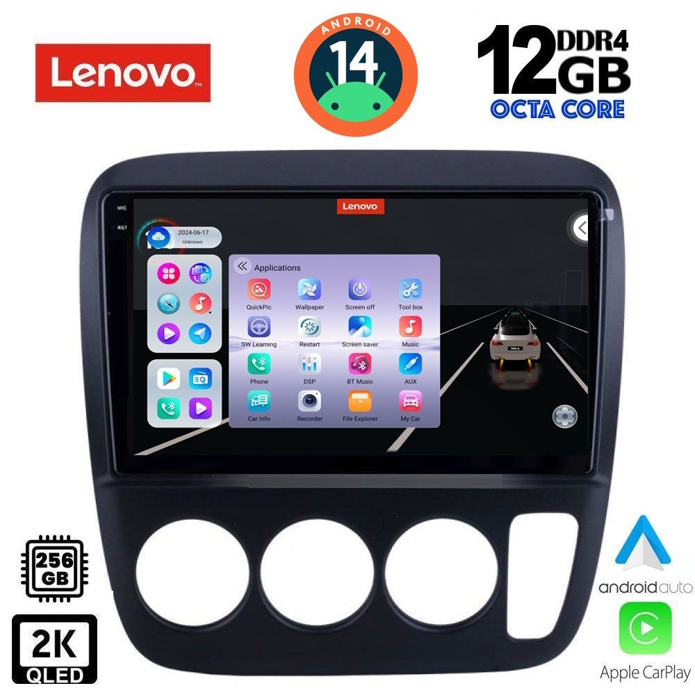 Βλησαρούλης Car Center - LENOVO SSZ 12196_CPA A/C (9inc) MULTIMEDIA TABLET for HONDA CRV mod. 1996-2006