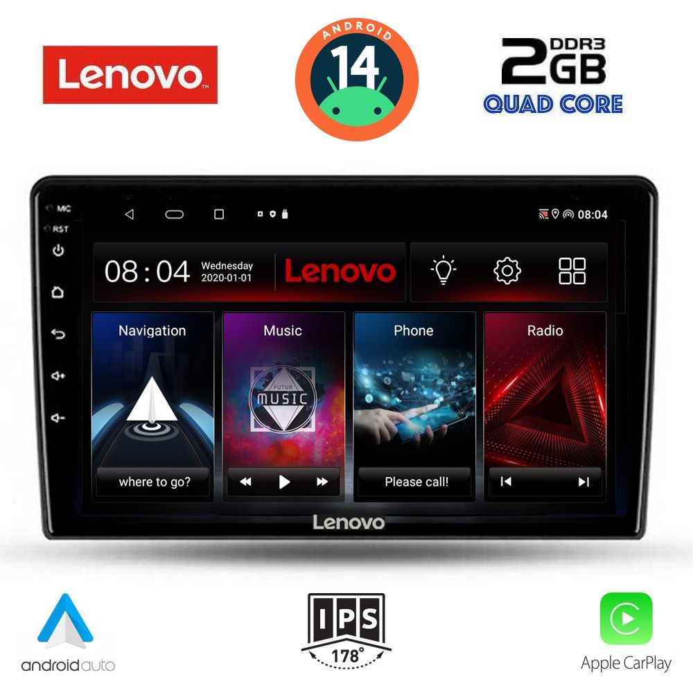 Βλησαρούλης Car Center - LENOVO LVD 2656_CPA (9inc) MULTIMEDIA TABLET for SSANGYANG REXTON mod. 2002-2006
