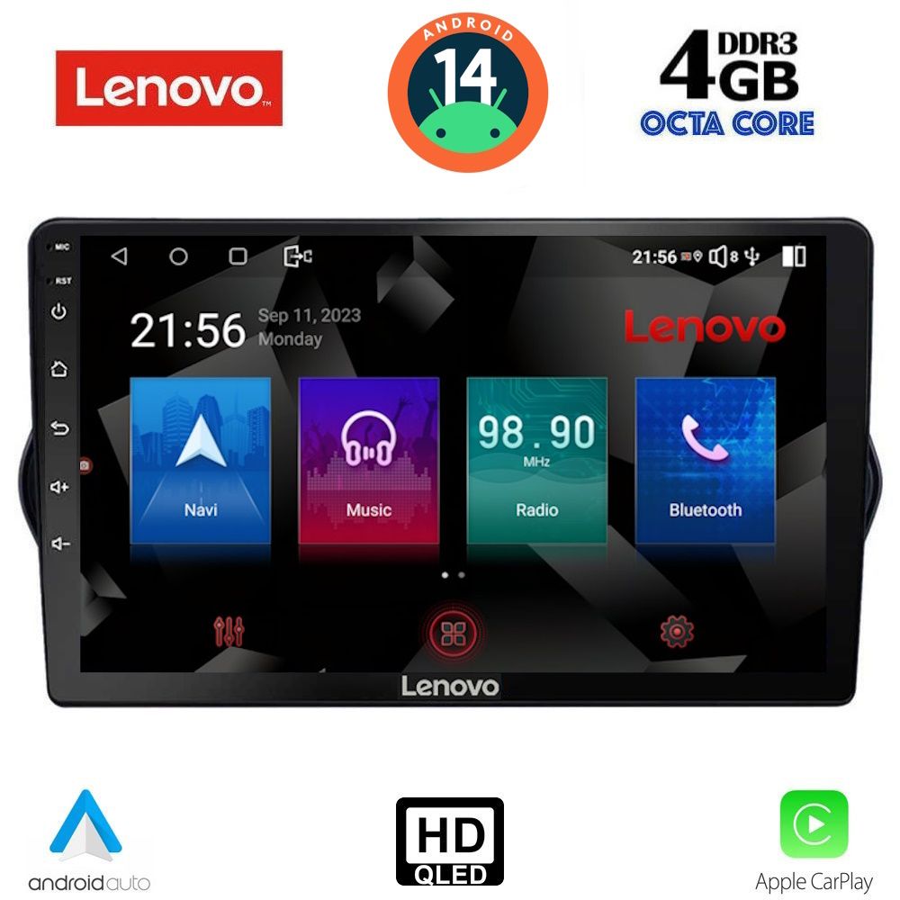 Βλησαρούλης Car Center - LENOVO SSX 9148_CPA (9inc) MULTIMEDIA TABLET for FIAT TIPO mod. 2015-2023