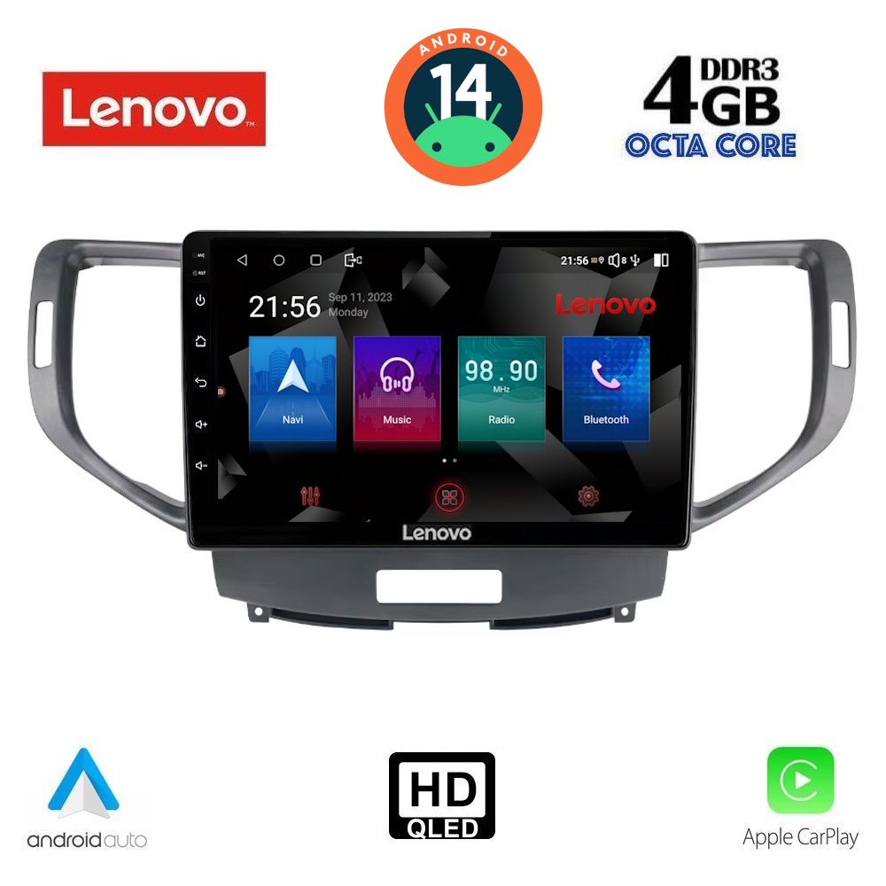 Βλησαρούλης Car Center - LENOVO SSX 9183_CPA (9inc) MULTIMEDIA TABLET for HONDA ACCORD mod. 2008-2013