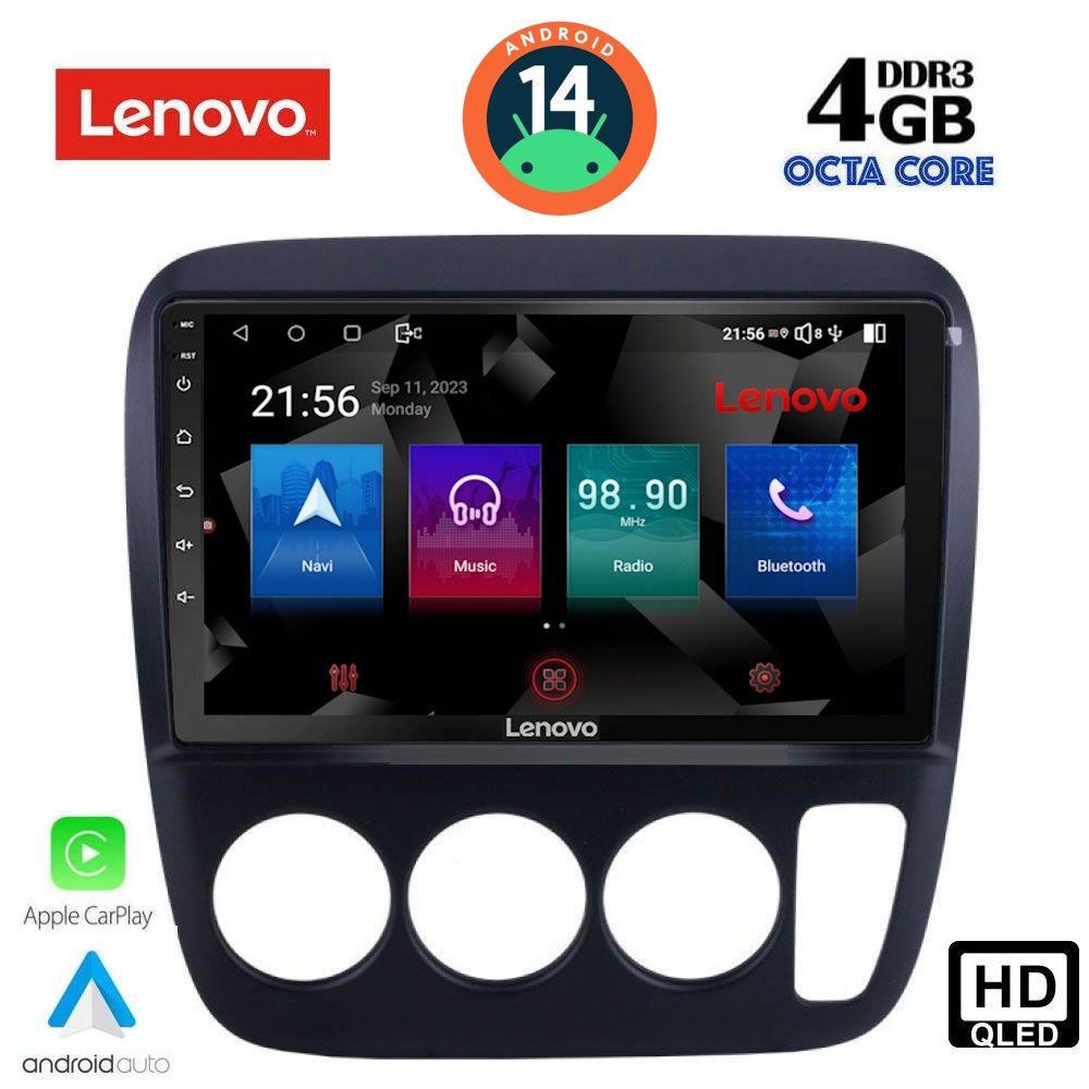 Βλησαρούλης Car Center - LENOVO SSX 9196_CPA A/C (9inc) MULTIMEDIA TABLET for HONDA CRV mod. 1996-2006