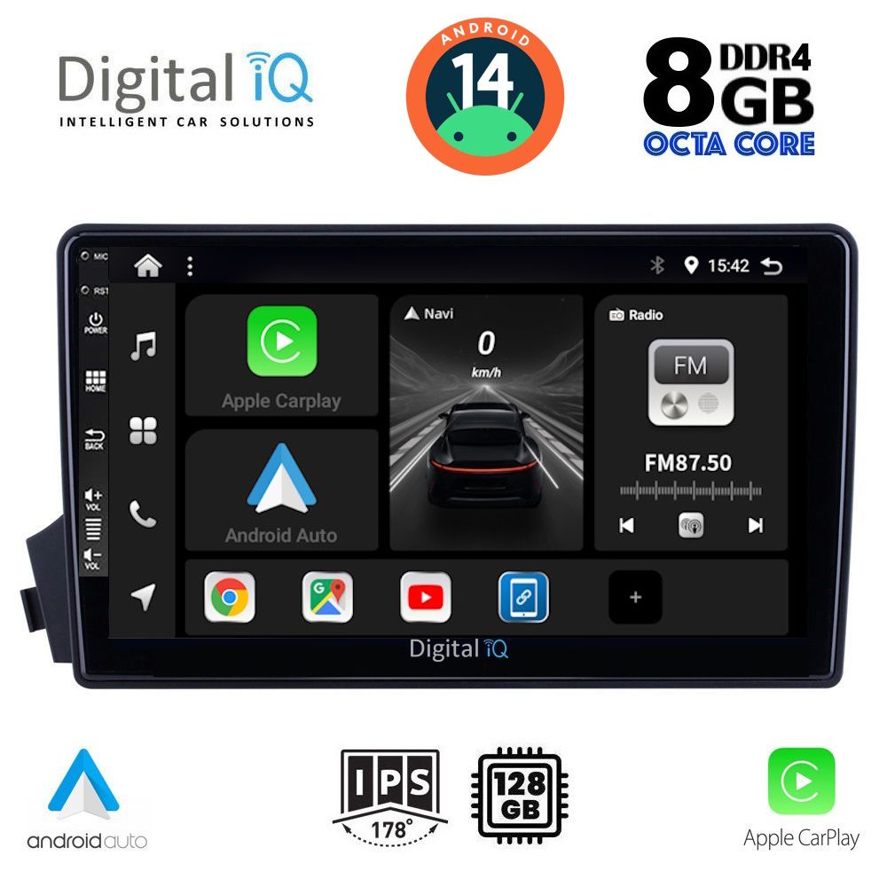 Βλησαρούλης Car Center - DIGITAL IQ BXF 7650_CPAA (9inc) MULTIMEDIA TABLET SSANGYANG AKTYON - KYRON mod. 2006-2015