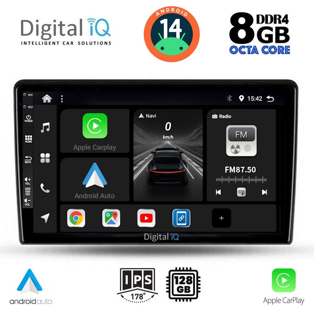 Βλησαρούλης Car Center - DIGITAL IQ BXF 7656_CPAA (9inc) MULTIMEDIA TABLET for SSANGYANG REXTON mod. 2002-2006