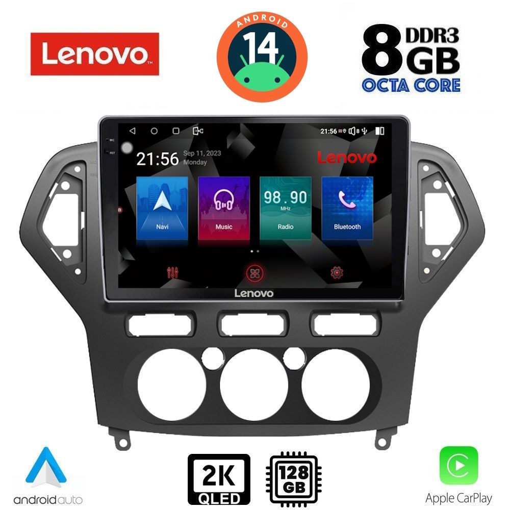 Βλησαρούλης Car Center - LENOVO SSW 10162_CPA A/C (10inc) MULTIMEDIA TABLET for FORD MONDEO mod. 2007-2011