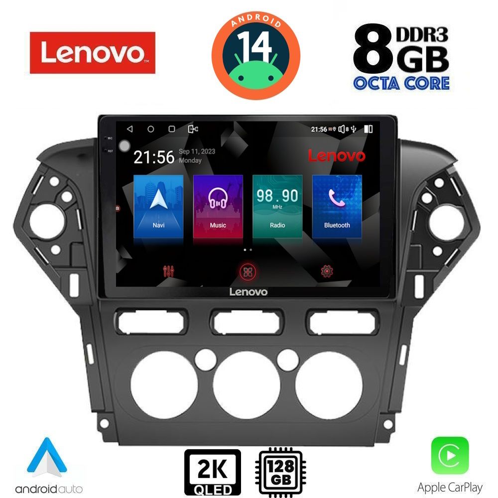 Βλησαρούλης Car Center - LENOVO SSW 10163_CPA A/C (10inc) MULTIMEDIA TABLET for FORD MONDEO mod. 2011-2013