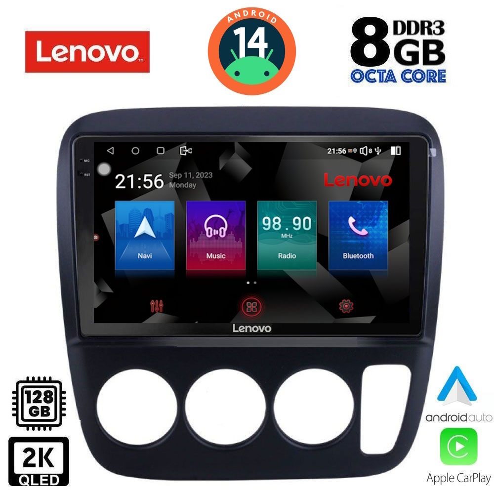 Βλησαρούλης Car Center - LENOVO SSW 10196_CPA A/C (9inc) MULTIMEDIA TABLET for HONDA CRV mod. 1996-2006