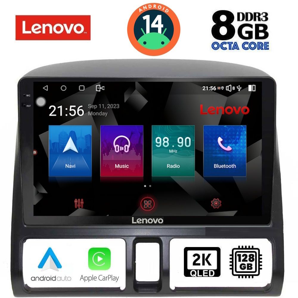 Βλησαρούλης Car Center - LENOVO SSW 10196_CPA CLIMA (9inc) MULTIMEDIA TABLET for HONDA CRV mod. 1996-2006
