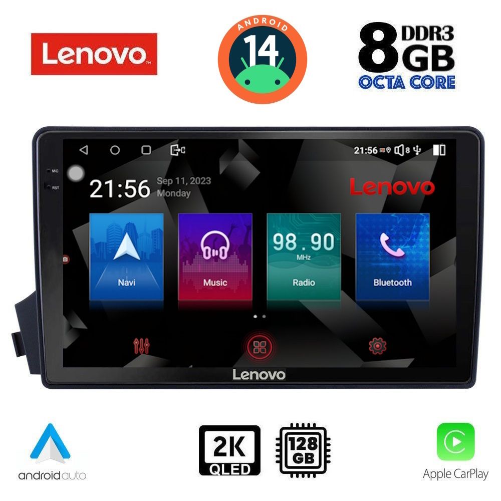 Βλησαρούλης Car Center - LENOVO SSW 10650_CPA (9inc) MULTIMEDIA TABLET for SSANGYANG ACTYON - KYRON mod. 2006-2015