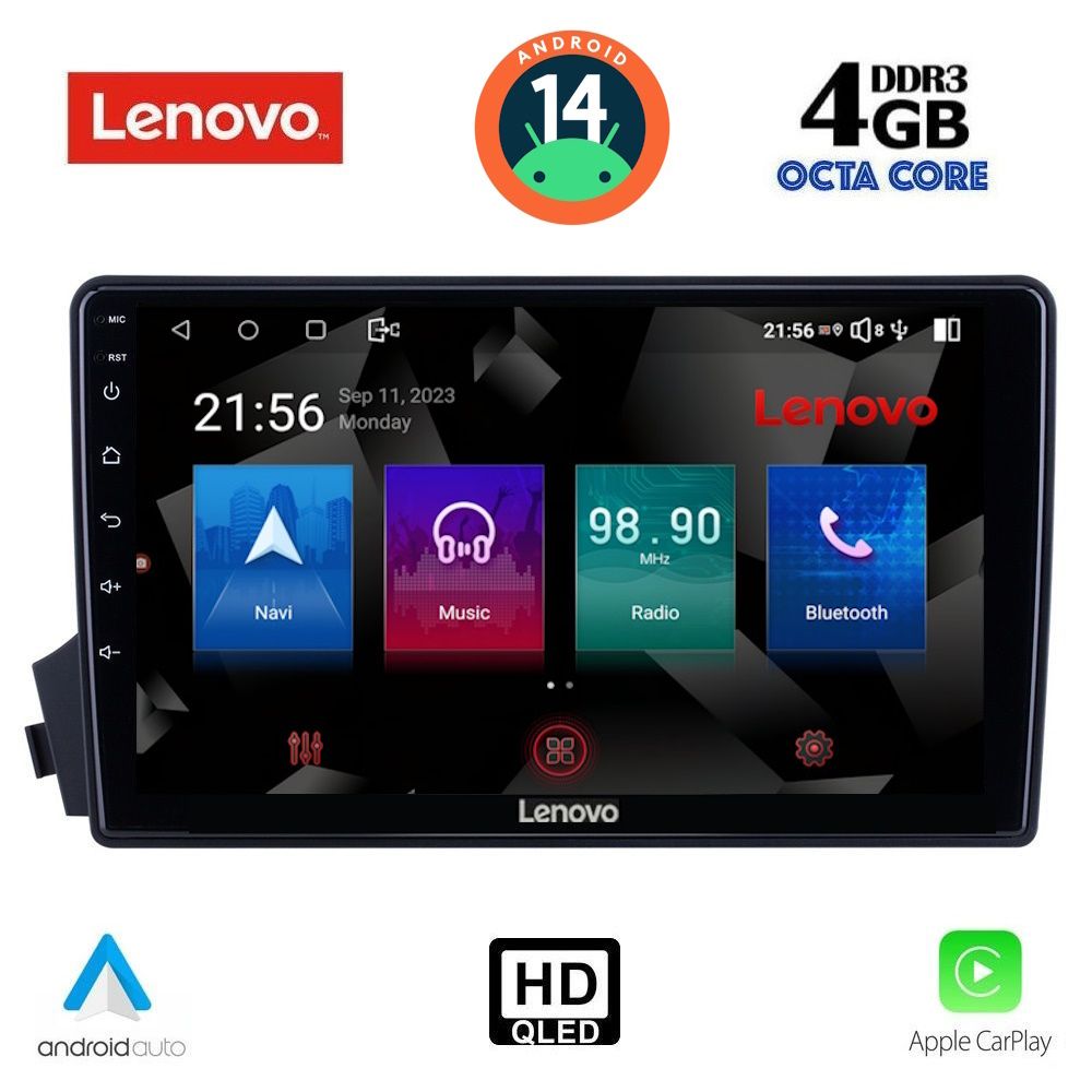 Βλησαρούλης Car Center - LENOVO SSX 9650_CPA (9inc) MULTIMEDIA TABLET for SSANGYANG ACTYON - KYRON mod. 2006-2015