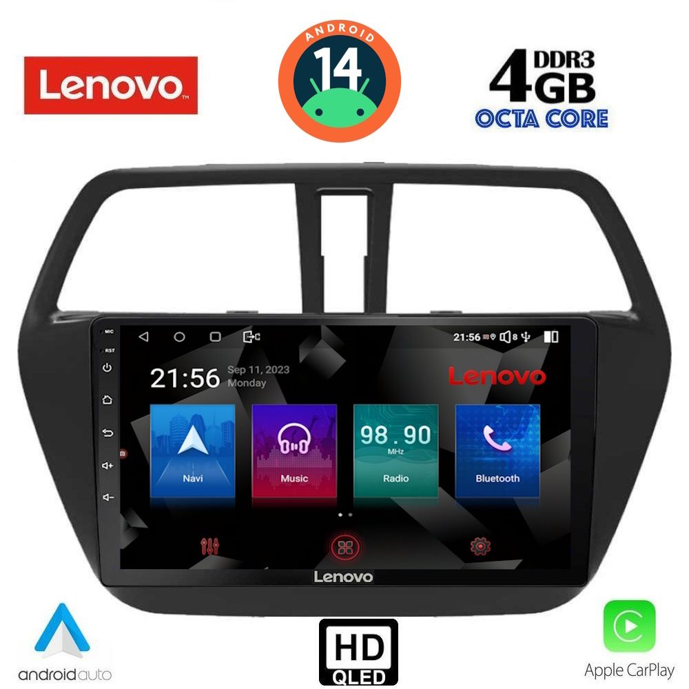 Βλησαρούλης Car Center - LENOVO SSX 9689_CPA (9inc) MULTIMEDIA TABLET for SUZUKI Sx4 SCROSS mod. 2014>