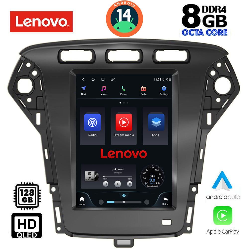 Βλησαρούλης Car Center - LENOVO SSW 10958_CPA TESLA STYLE for FORD MONDEO mod. 2010-2013