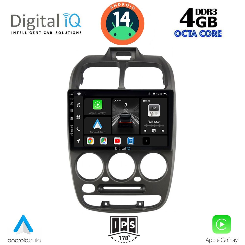 Βλησαρούλης Car Center - DIGITAL IQ BXF 6246_CPAA (9inc) MULTIMEDIA TABLET for HYUNDAI ACCENT mod. 1999-2004