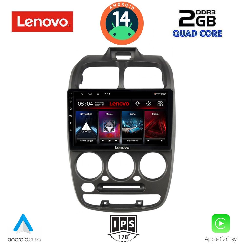 Βλησαρούλης Car Center - LENOVO LVD 2246_CPA (9inc) MULTIMEDIA TABLET for HYUNDAI ACCENT mod. 1999-2004