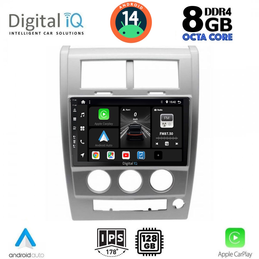 Βλησαρούλης Car Center - DIGITAL IQ BXF 7270_CPAA (10inc) MULTIMEDIA TABLET for JEEP CHEROKEE – LIBERTY mod. 2007-2014