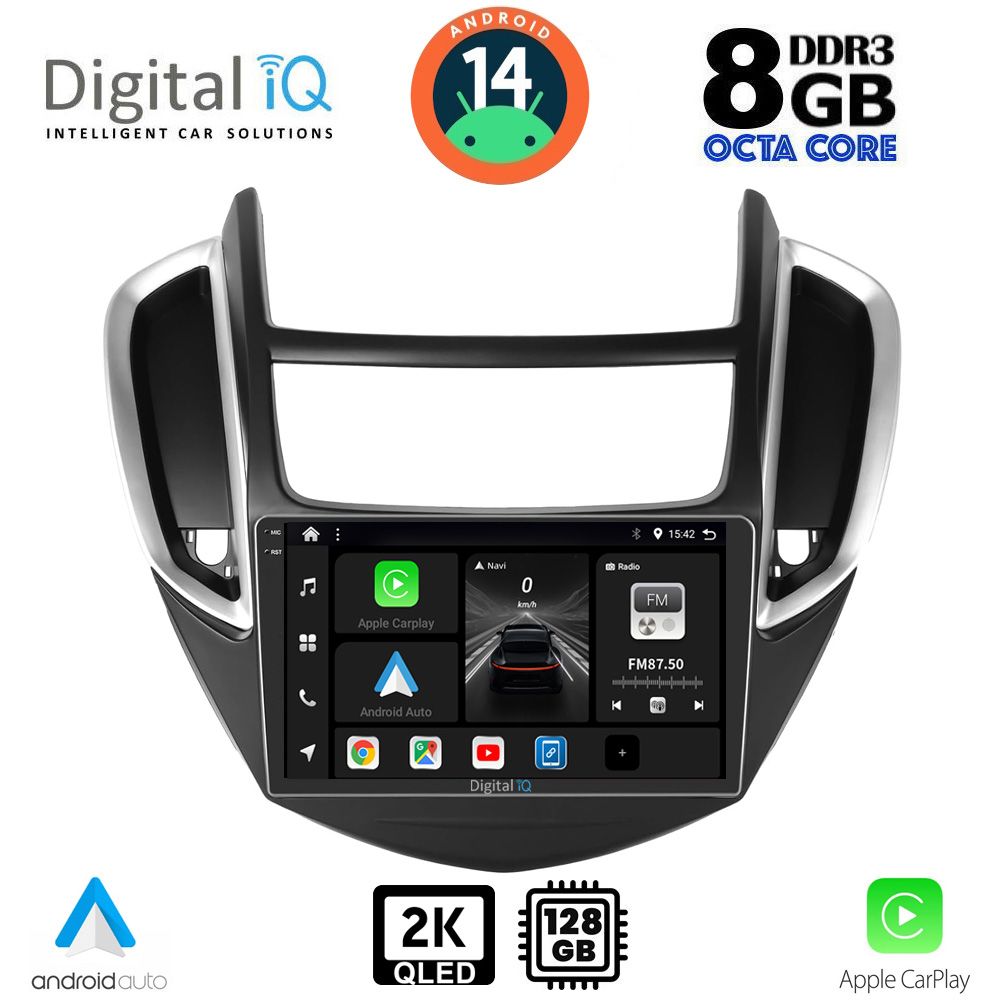 Βλησαρούλης Car Center - DIGITAL IQ BXF 11080_CPAA (9inc) MULTIMEDIA TABLET for CHEVROLET TRAX mod. 2014-2022
