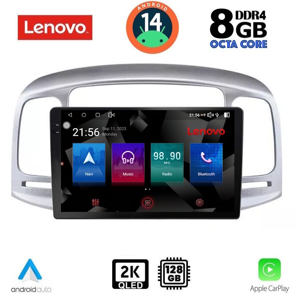 Βλησαρούλης Car Center - LENOVO SSW 10249_CPA (9inc) MULTIMEDIA TABLET for HYUNDAI ACCENT mod. 2005-2012