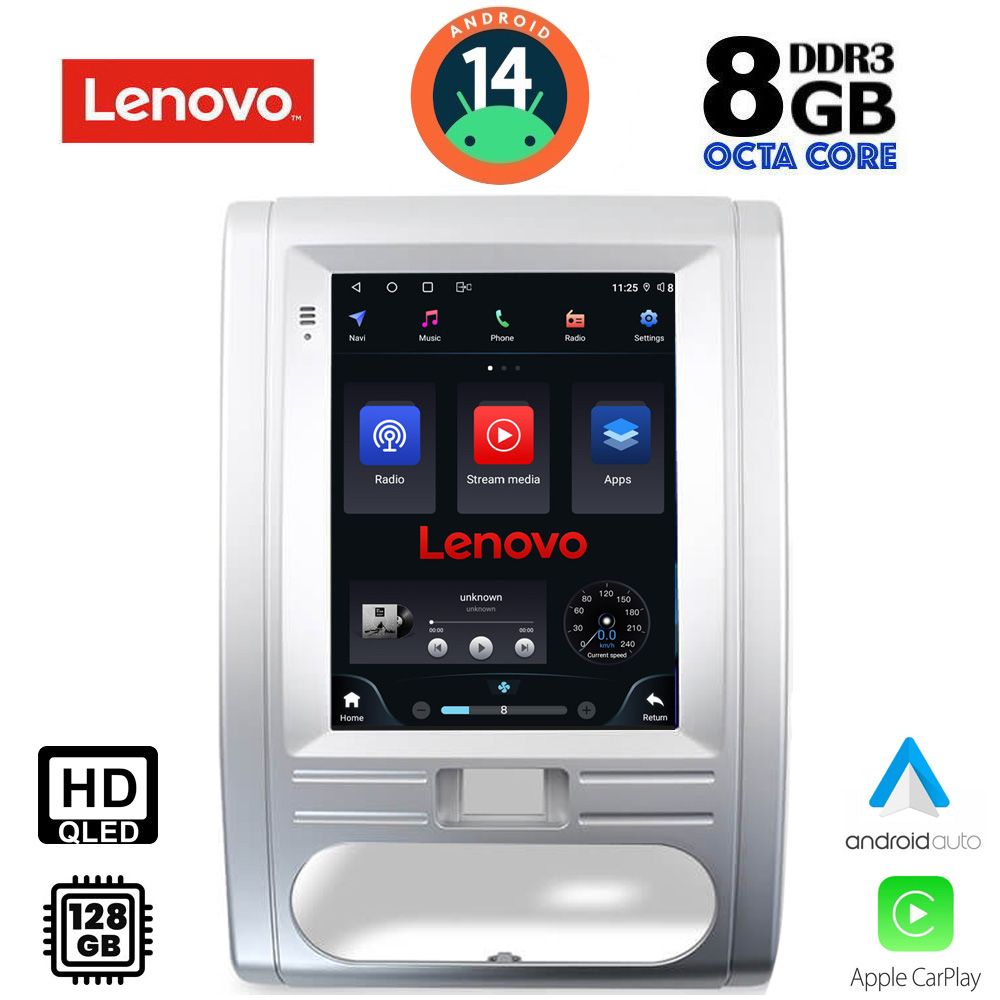 Βλησαρούλης Car Center - LENOVO SSW 10967_CPA TESLA STYLE for NISSAN XTRAIL mod. 2007-2013