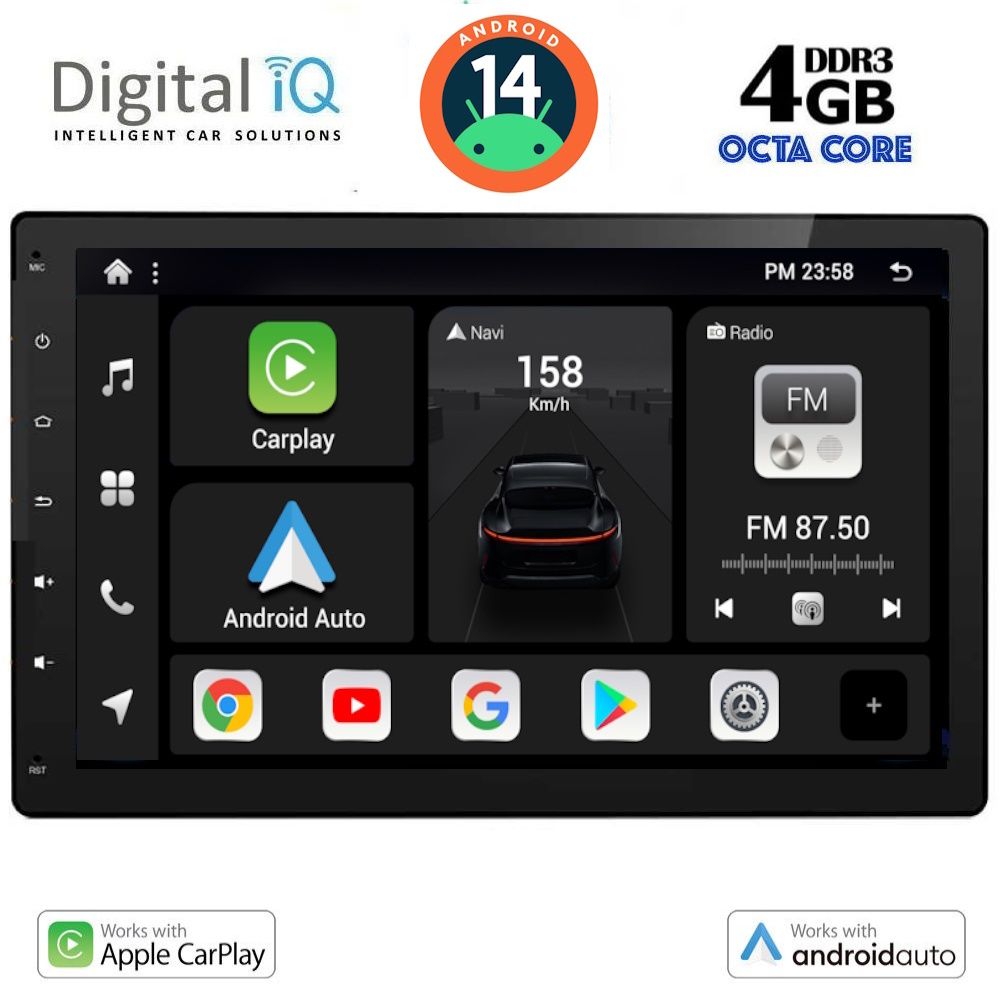 Βλησαρούλης Car Center - DIGITAL IQ BXF 600_CPAA (10.1'' DECK) MULTIMEDIA 2DIN