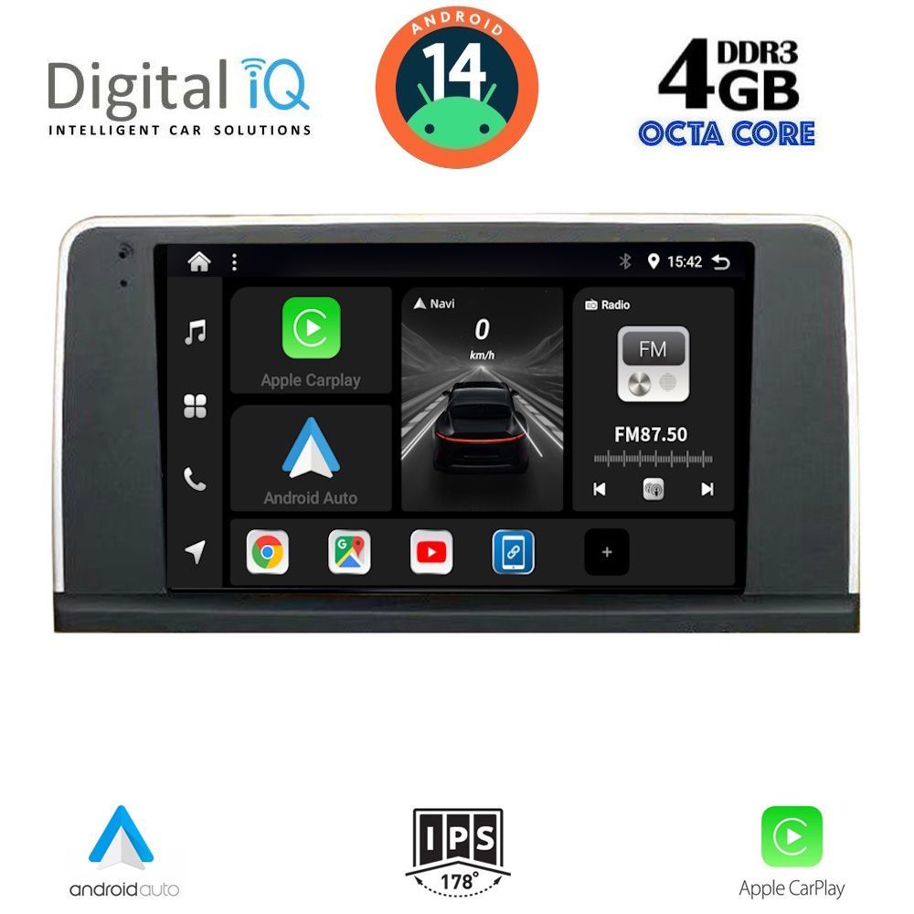 Βλησαρούλης Car Center - DIGITAL IQ BXF 6061_CPAA CLIMA (9inc)  MULTIMEDIA TABLET for BMW X5 (E70) – X6 (E71) mod. 2007-2013