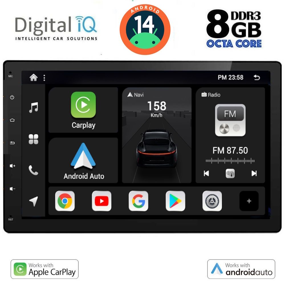 Βλησαρούλης Car Center - DIGITAL IQ BXF 600_CPAA (10.1'' DECK) MULTIMEDIA 2DIN