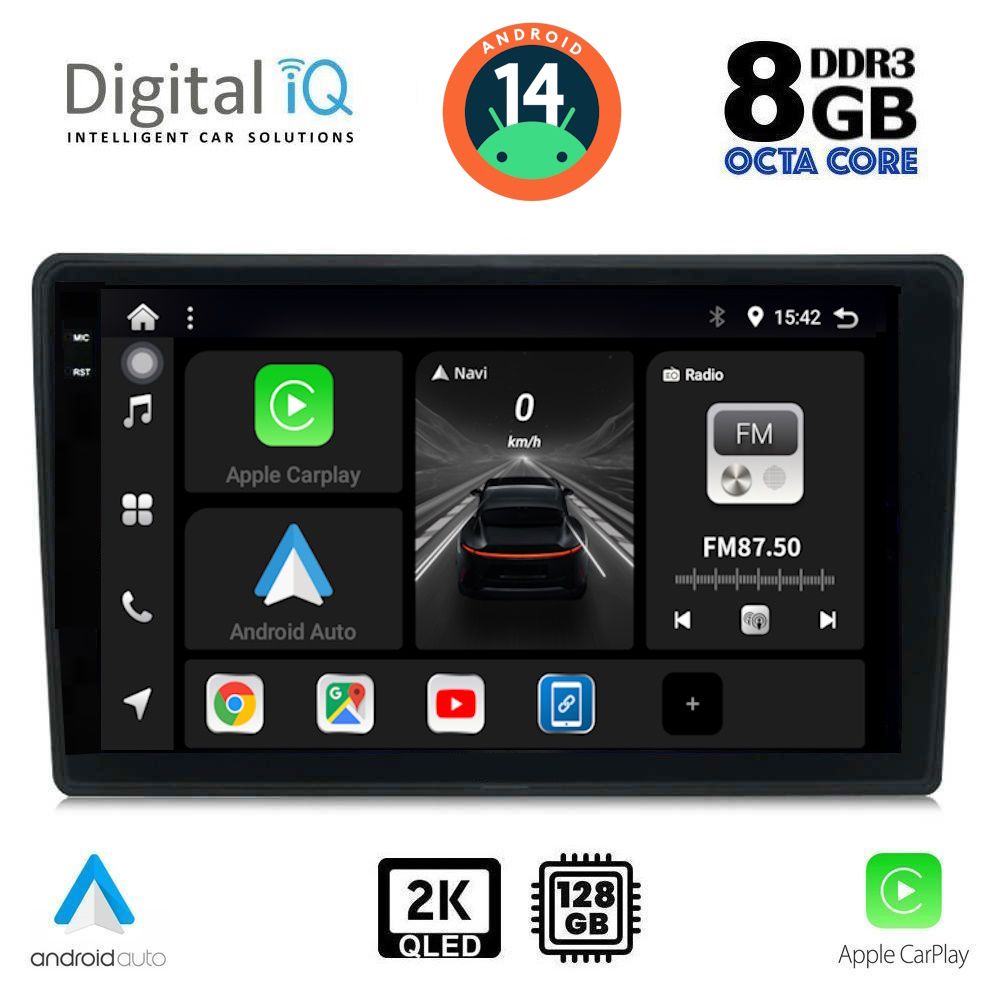 Βλησαρούλης Car Center - DIGITAL IQ BXF 11020_CPAA (9inc) MULTIMEDIA TABLET for ALFA ROMEO 159 – SPIDER – BRERA mod. 2004-2012