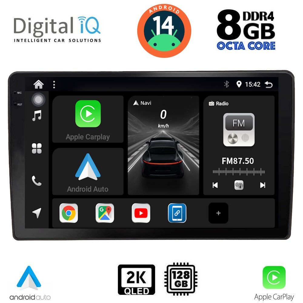 Βλησαρούλης Car Center - DIGITAL IQ BXF 11005_CPAA (10inc) MULTIMEDIA TABLET for AUDI A4 mod. 2008-2015