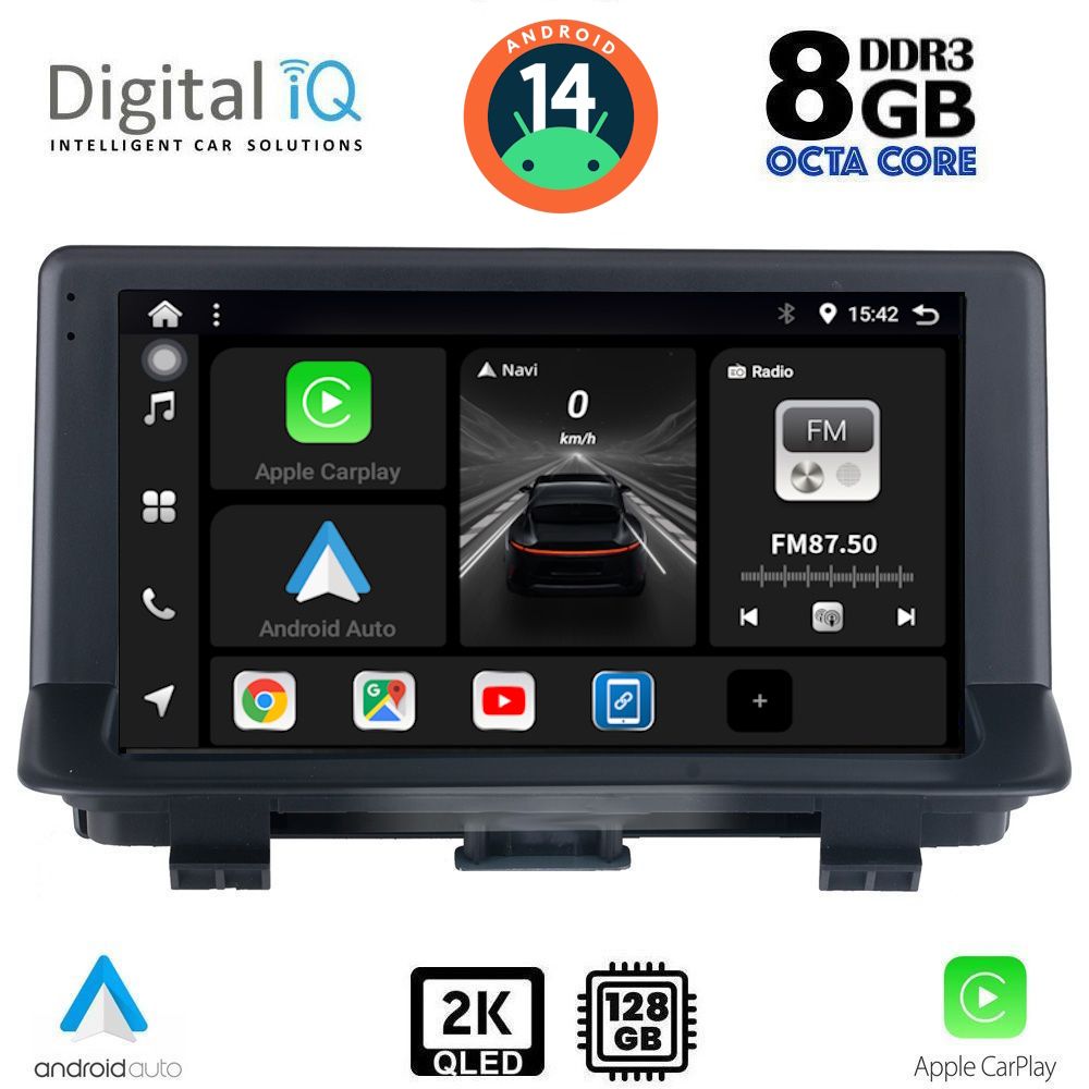Βλησαρούλης Car Center - DIGITAL IQ BXF 11013_CPAA (9inc) MULTIMEDIA TABLET for AUDI Q3 mod. 2013-2018
