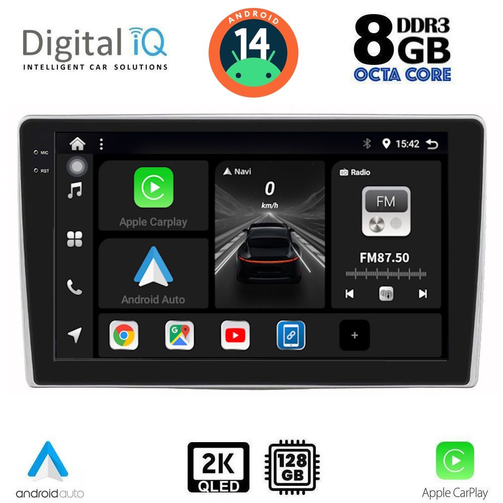 Βλησαρούλης Car Center - DIGITAL IQ BXF 11028_CPAA (9inc) MULTIMEDIA TABLET for ALFA ROMEO MITO mod. 2008-2018