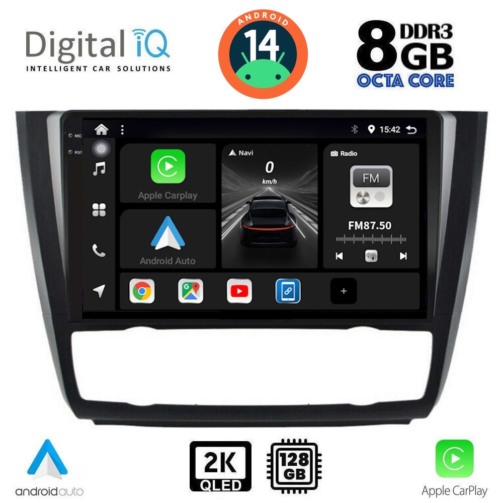 Βλησαρούλης Car Center - DIGITAL IQ BXF 11040_CPAA CLIMA (9inc) MULTIMEDIA TABLET for BMW S.1  E81-82-87-88 mod. 2004-2013
