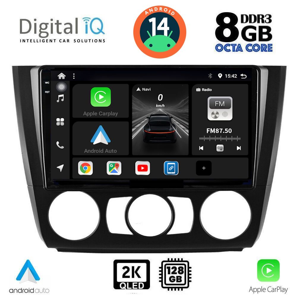 Βλησαρούλης Car Center - DIGITAL IQ BXF 11040_CPAA A/C (9inc) MULTIMEDIA TABLET for BMW S.1  E81-82-87-88 mod. 2004-2013