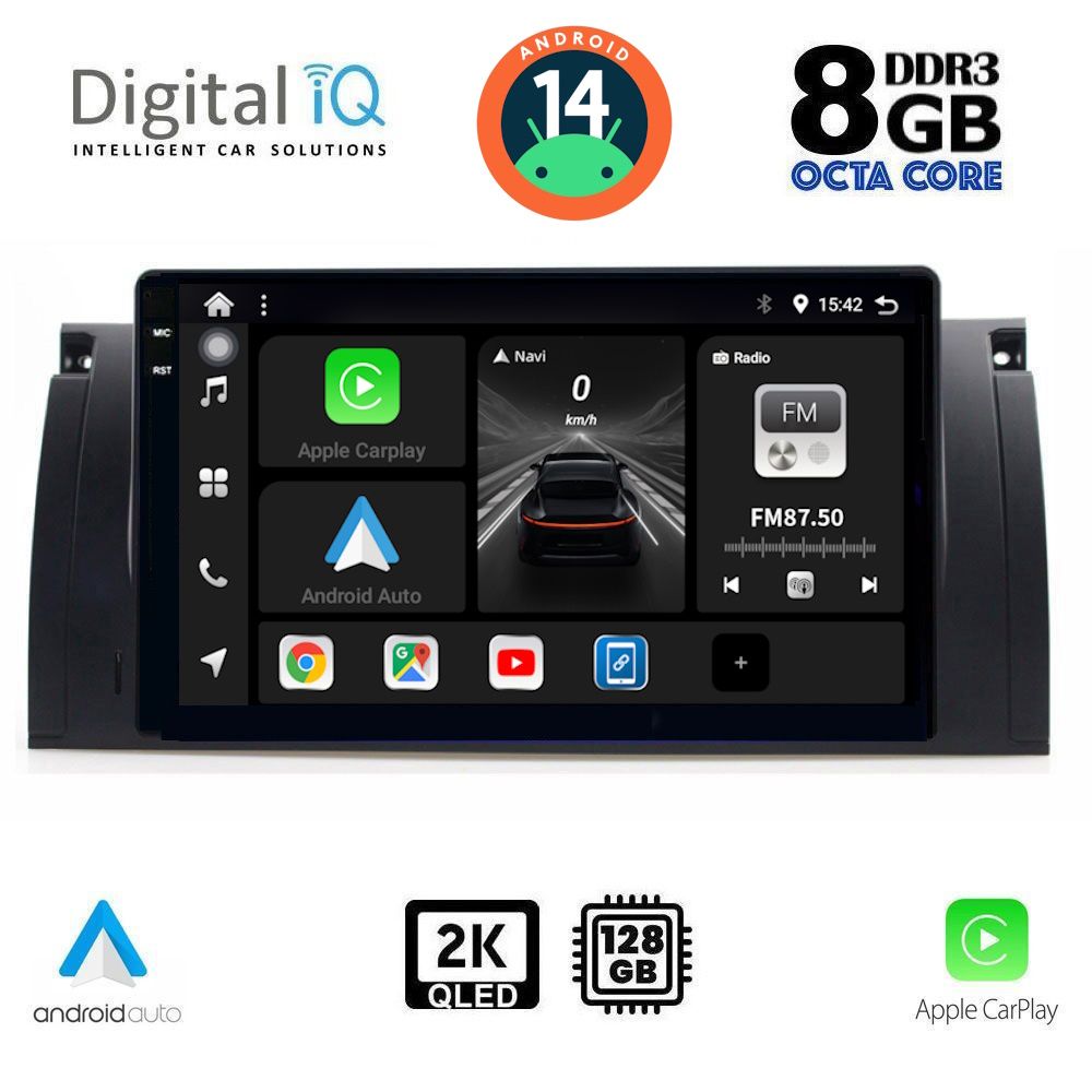 Βλησαρούλης Car Center - DIGITAL IQ BXF 11045_CPAA (9inc) MULTIMEDIA TABLET for BMW Series 5 (E39) mod. 1997-2005 | X5 (E53) mod. 1999-2006