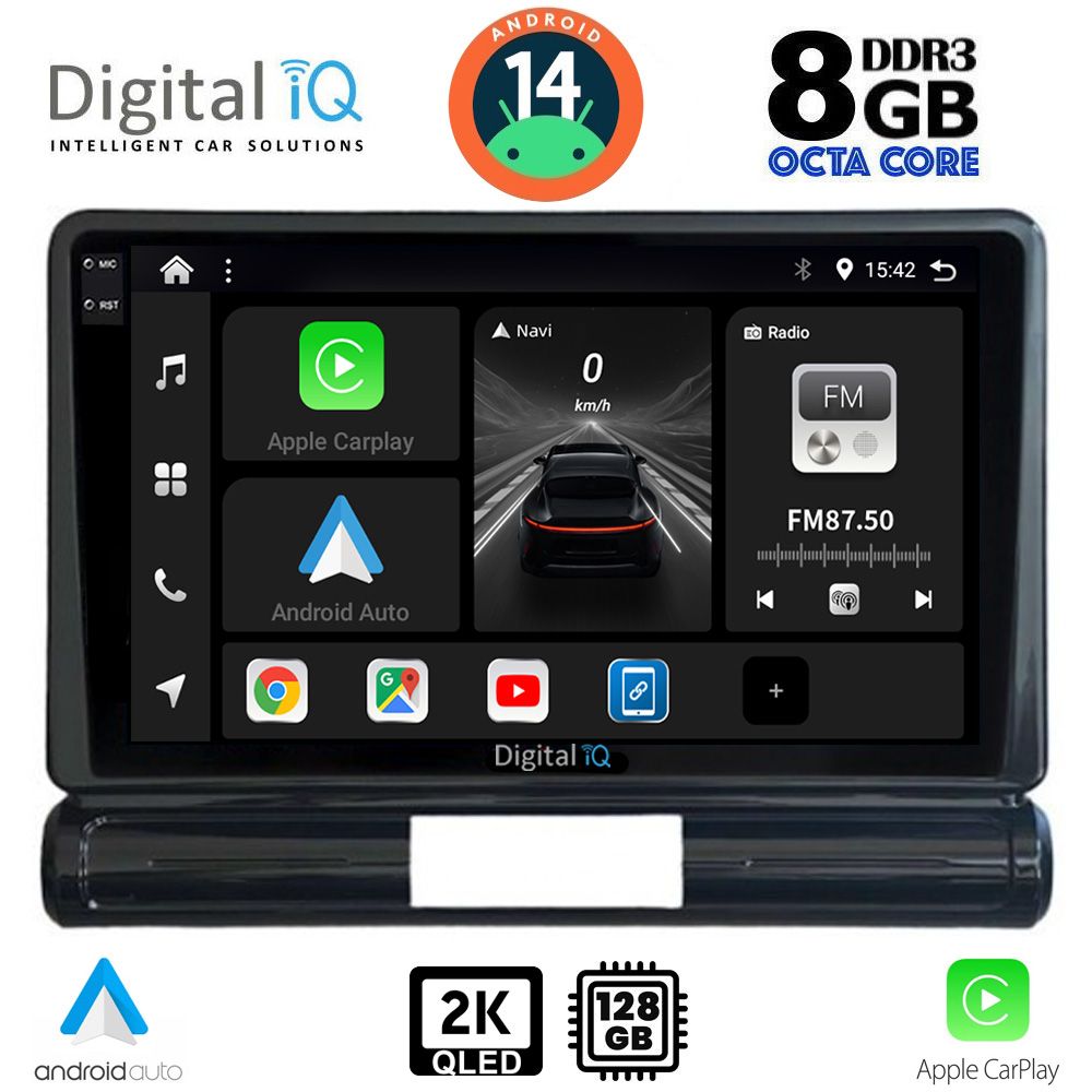 Βλησαρούλης Car Center - DIGITAL IQ BXF 11093L_CPAA (9inc) MULTIMEDIA TABLET for CITROEN C3 - DS3 mod. 2016> Low Version