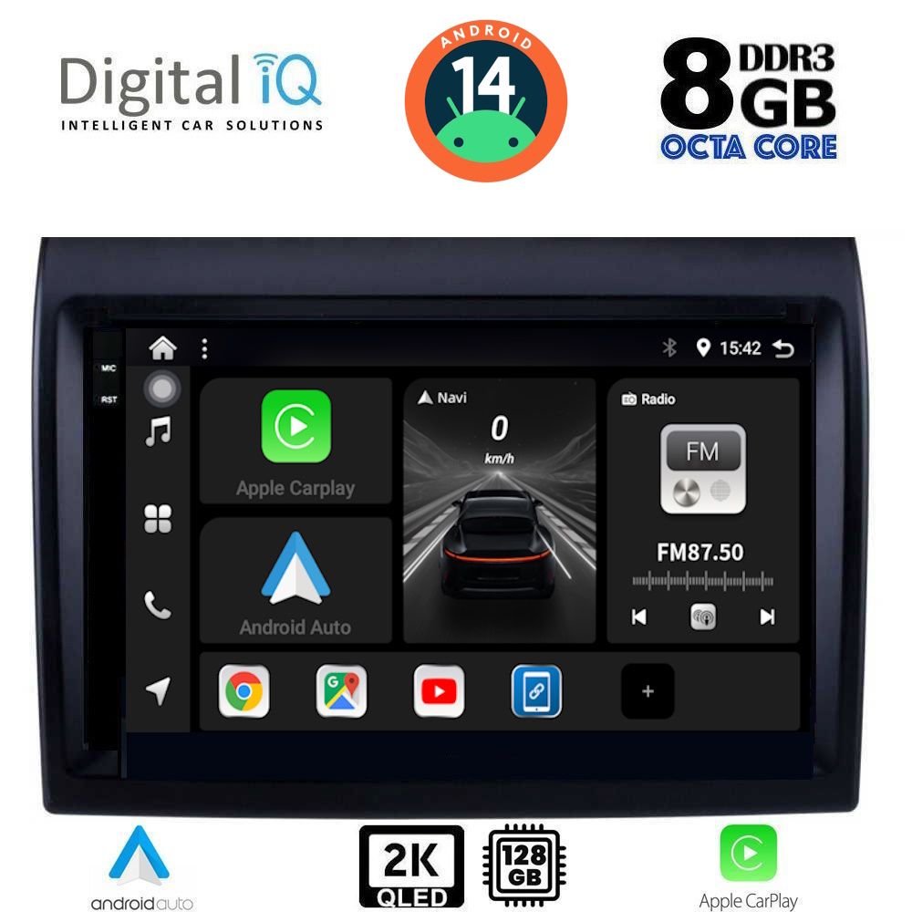 Βλησαρούλης Car Center - DIGITAL IQ BXF 11140_CPAA (9inc) MULTIMEDIA TABLET for FIAT DUCATO mod. 2006-2011