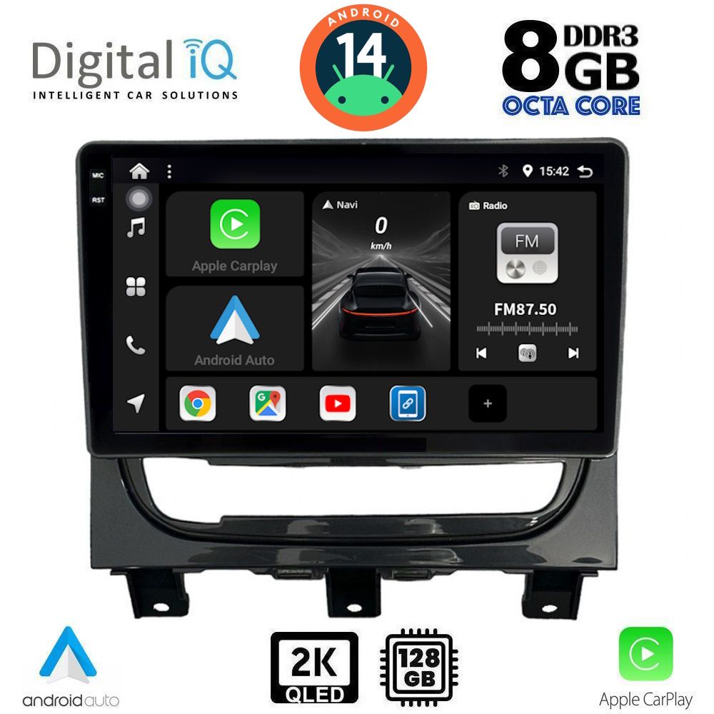 Βλησαρούλης Car Center - DIGITAL IQ BXF 11146_CPAA (9inc) MULTIMEDIA TABLET for FIAT STRADA mod. 2012-2020