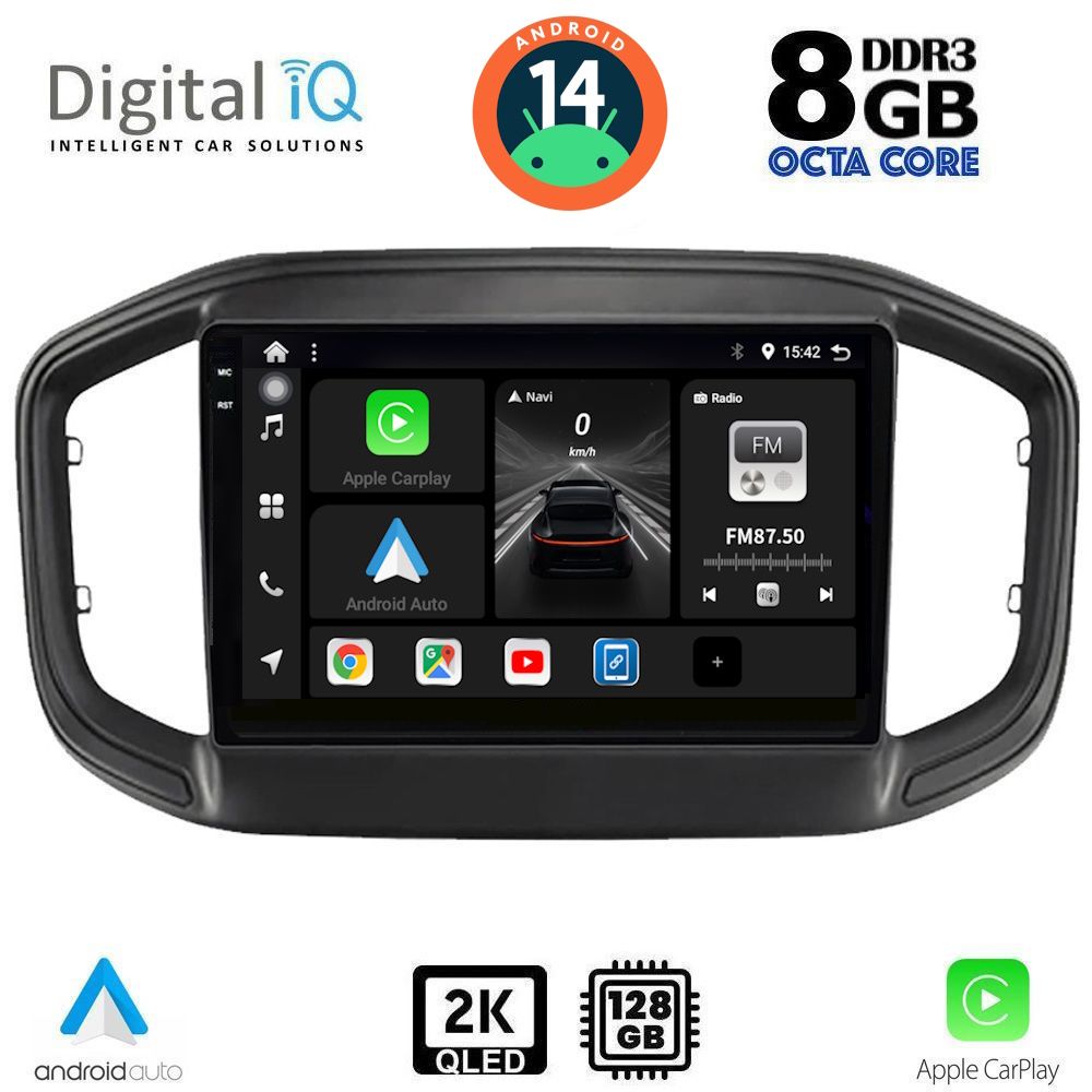 Βλησαρούλης Car Center - DIGITAL IQ BXF 11147_CPAA (9inc) MULTIMEDIA TABLET for FIAT STRADA mod. 2020>