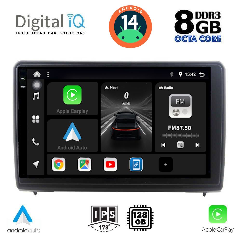 Βλησαρούλης Car Center - DIGITAL IQ BXF 11151_CPAA (10inc) MULTIMEDIA TABLET for FORD ECOSPORT  mod. 2018>