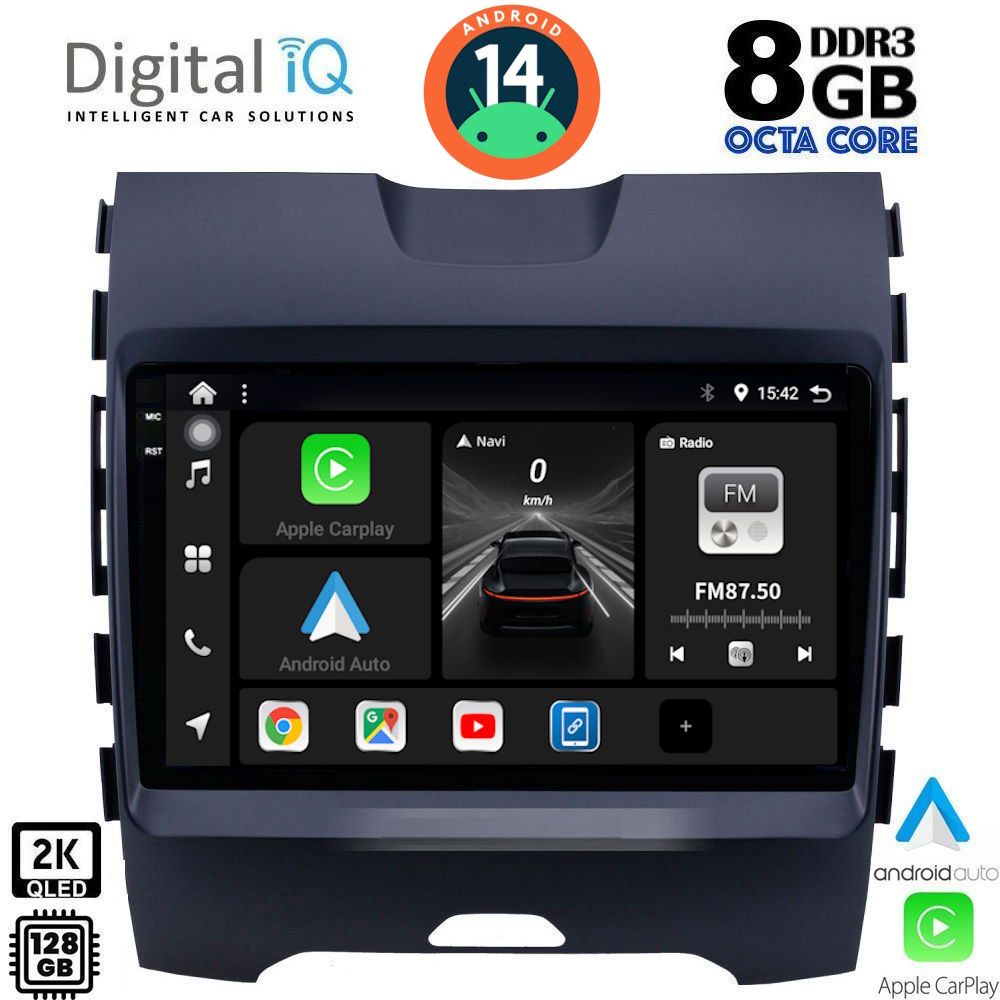 Βλησαρούλης Car Center - DIGITAL IQ BXF 11152_CPAA (9inc) MULTIMEDIA TABLET for FORD EDGE  mod. 2015>