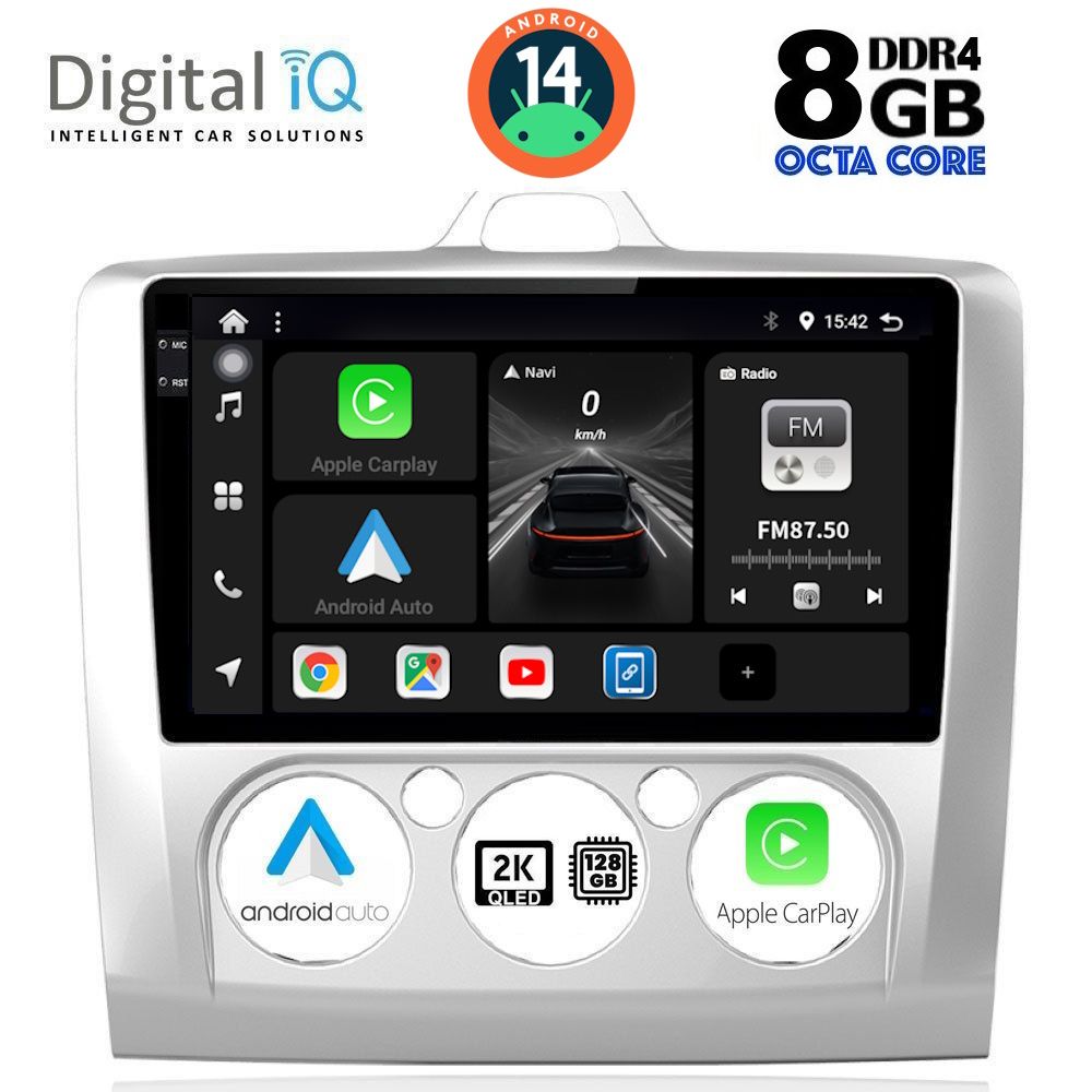 Βλησαρούλης Car Center - DIGITAL IQ BXF 11156_CPAA A/C (9inc) MULTIMEDIA TABLET for FORD FOCUS mod. 2005-2012