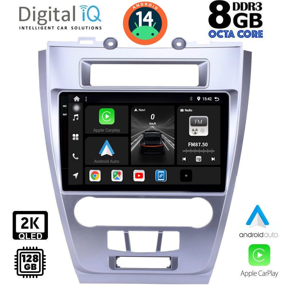 Βλησαρούλης Car Center - DIGITAL IQ BXF 11159_CPAA (10inc) MULTIMEDIA TABLET for FORD FUSION mod. 2012-2017