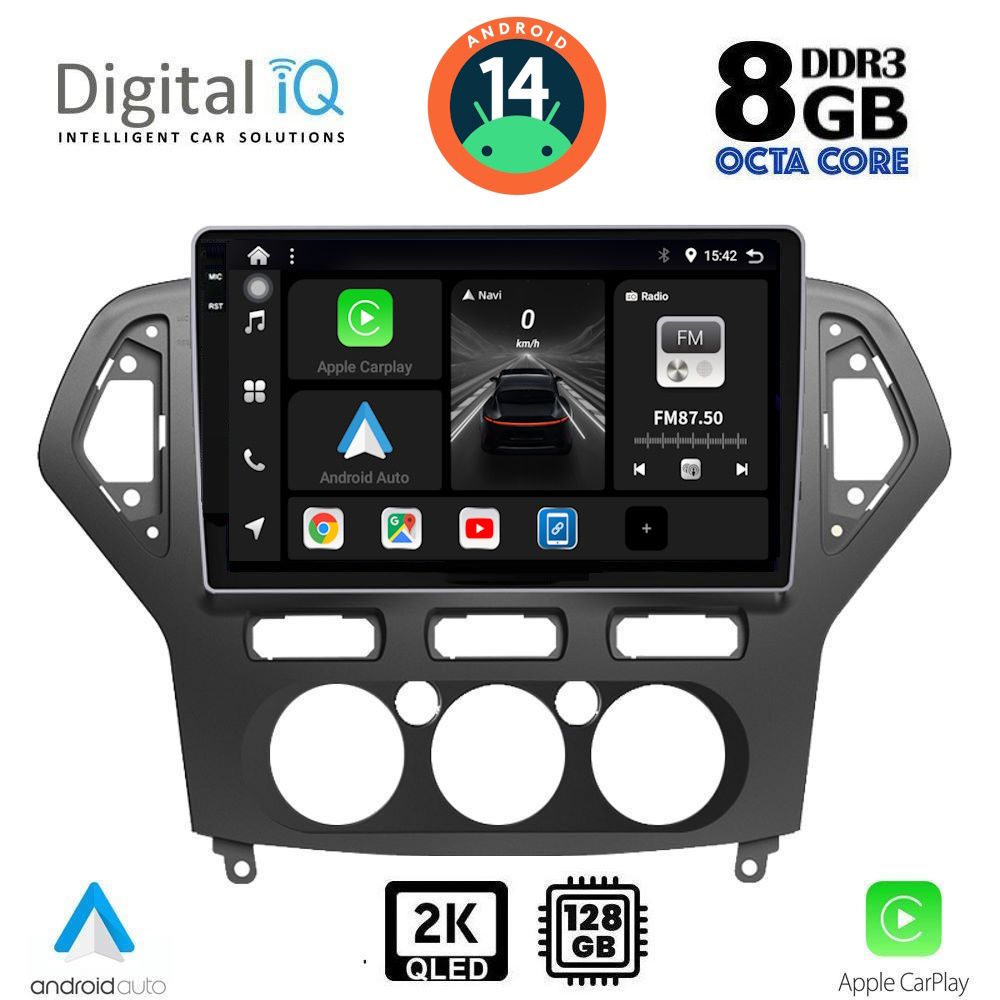 Βλησαρούλης Car Center - DIGITAL IQ BXF 11162_CPAA A/C (10inc) MULTIMEDIA TABLET for FORD MONDEO mod. 2007-2011