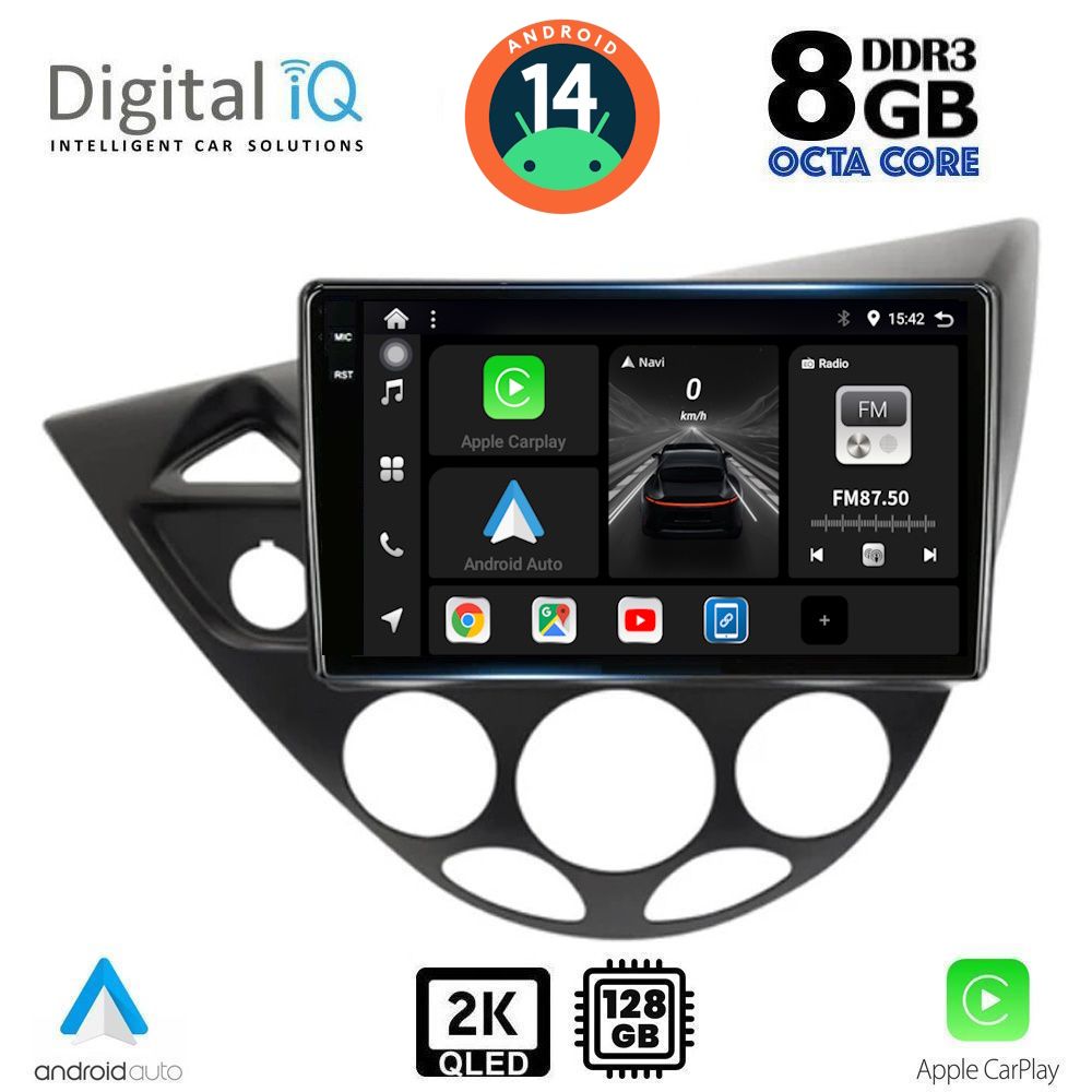 Βλησαρούλης Car Center - DIGITAL IQ BXF 11169_CPAA  (9inc) MULTIMEDIA TABLET for FORD FOCUS mod. 1998-2004