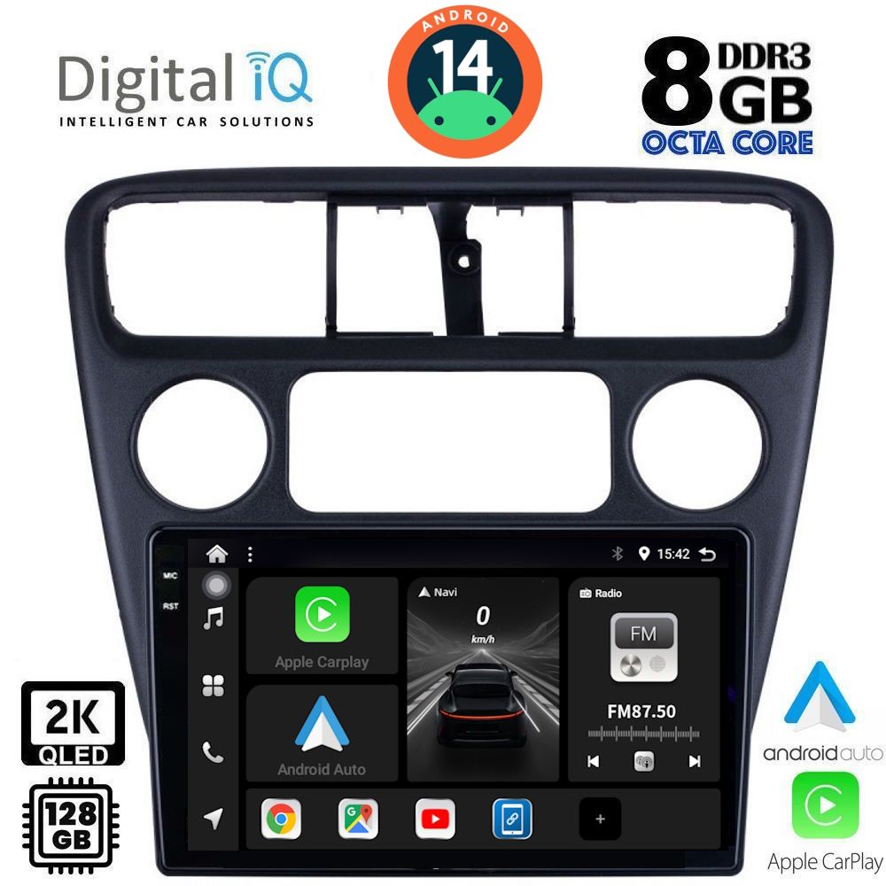 Βλησαρούλης Car Center - DIGITAL IQ BXF 11181_CPAA (9inc) MULTIMEDIA TABLET for HONDA ACCORD COUPE mod. 1998-2004