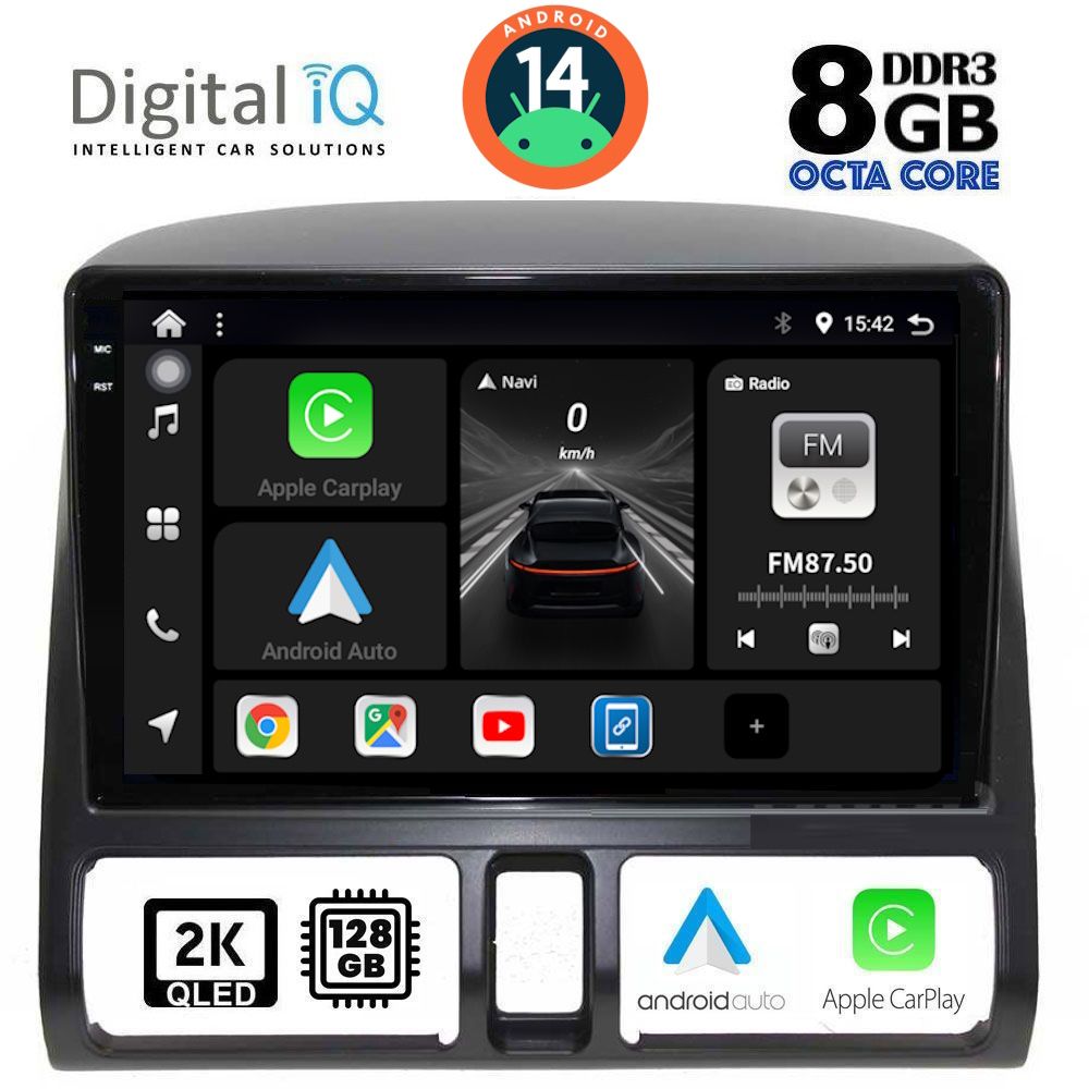 Βλησαρούλης Car Center - DIGITAL IQ BXF 11196_CPAA CLIMA (9inc) MULTIMEDIA TABLET for HONDA CRV mod. 1996-2006