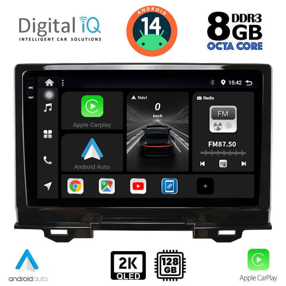 Βλησαρούλης Car Center - DIGITAL IQ BXF 11202_CPAA (9inc) MULTIMEDIA TABLET for HONDA HRV mod. 2021>